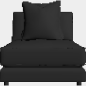 734812BD ARMLESS CHAIR