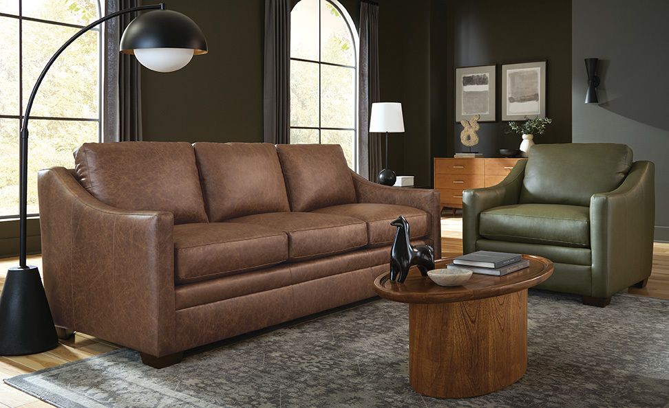 The Art of Leather, Made Personal 

From rich, character-filled leather to perfectly paired fabrics, every detail is yours to define with the C9/LC9 Series. 

Available in many configurable sectional pieces, arm choices, motion, and leather.

#CraftedByCraftmaster #CraftTheWayYouLive #CraftmasterFurniture #FromTheHeartOfNC #CustomFurniture #LeatherFurniture #MadeToOrder
