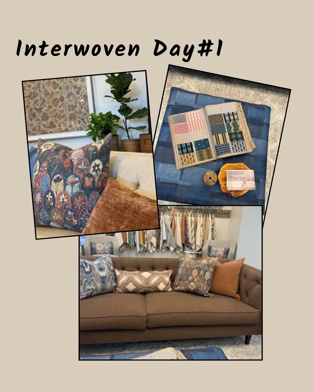 Day 1 at Interwoven! ✨ 

We are spending the week sourcing the finest new fabrics and tracking the latest color trends to get ready for the October 2026 Furniture Market. Big things are coming to the Craftmaster showroom—stay tuned! 🛋️🎨

#CraftedByCraftmaster #CraftTheWayYouLive #CraftmasterFurniture #Interwoven2026 #TextileDesign #DayOne #DesignInspiration