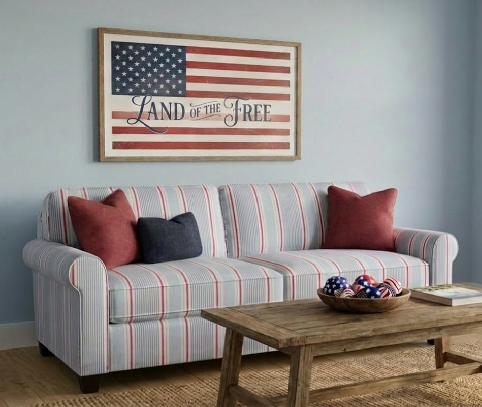 Land of the Free. Built in North Carolina.

The Barrett Sofa (717454SS) — red, white, and built to last. This holiday weekend we're proud to celebrate 250 years of American freedom with craftsmanship rooted right here at home.

Happy Fourth of July from Craftmaster. Gather your people, enjoy every moment, and stay safe out there. 🎇 

#IndependenceDay #America250 #CraftmasterFurniture #BehindTheCraft #CraftedByCraftmaster #MadeInUSA #NorthCarolinaMade #Barrett #FourthOfJuly
