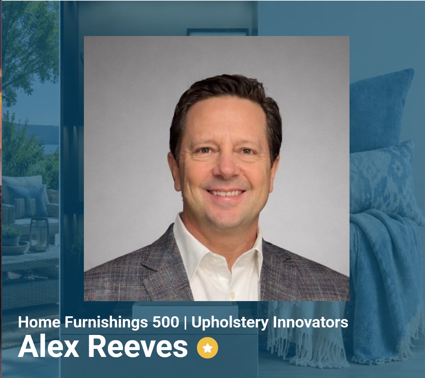 We are thrilled to announce that our President, Alex Reeves, has been named an honoree in the Upholstery Innovators category of the Furniture Today Home Furnishings 500 for 2026!

This recognition is a true testament to his vision and the dedication of the entire Craftmaster team in continuing to elevate our upholstery design and manufacturing.

Please join us in congratulating Alex on this well-deserved industry honor! 

https://www.furnituretoday.com/home-furnishings-500/upholstery-innovators/alex-reeves/ 

#CraftmasterFurniture #FurnitureToday #HomeFurnishings500 #UpholsteryInnovators #FurnitureIndustry
